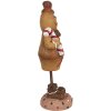 Clayre & Eef 6PR4271 Decoration gingerbread man 10x8x23 cm