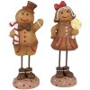 Clayre & Eef 6PR4271 Decoration gingerbread man 10x8x23 cm