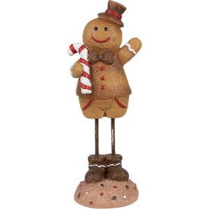 Clayre & Eef 6PR4272 Decoration gingerbread man...