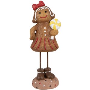 Clayre & Eef 6PR4273 Decoration gingerbread man...