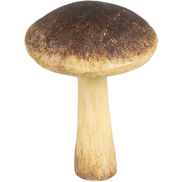 Clayre & Eef 6PR4326 Decoration Mushroom Ø 9x12 cm