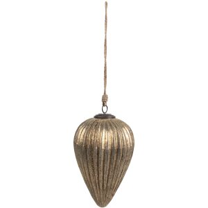 Clayre & Eef 6GL4555XL Christmas tree baubles Ø 16x25 cm