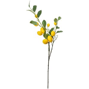 Clayre & Eef 5PL0105 Decoration twig with lemons...