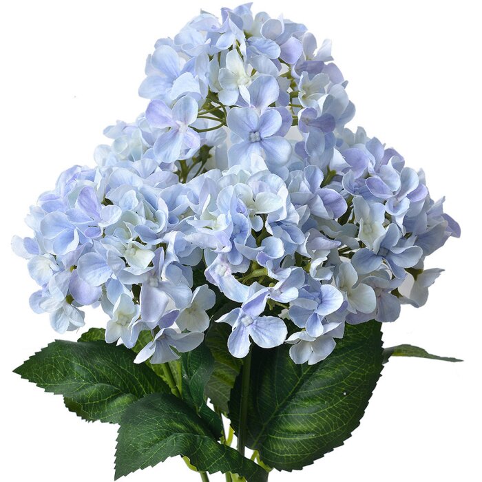 Clayre & Eef 6PL0305 Artificial Flower Hydrangea Purple Green 15x15x45 cm