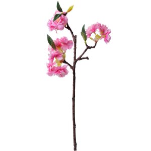 Clayre & Eef 6PL0315 Decorative Branch with Flowers Pink 16x8x38 cm Plastic