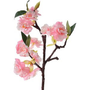 Clayre & Eef 6PL0316 Decoration Branch Flowers Pink...