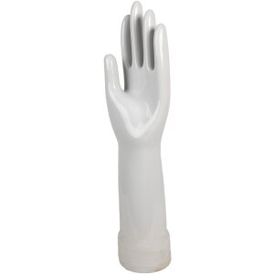 Clayre & Eef 6CEUN0013 Glove Mould White Porcelain...