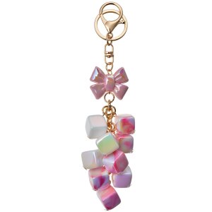 Juleeze JZKC0159 Key ring pink 6x2x9 cm