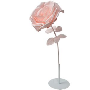 Clayre & Eef 50780 Decoration Rose Ø 33x100 cm