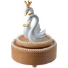 Clayre & Eef 65668 Music Box Swans Ø 11x15 cm