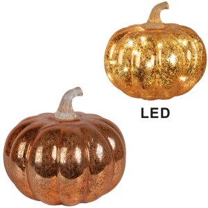 Clayre & Eef 6GL4649 Decoration pumpkin LED Ø...