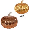 Clayre & Eef 6GL4649 Decoration pumpkin LED Ø 15x13 cm / 3xAAA