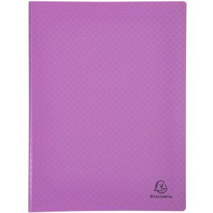 Exacompta Forever Young A4 polypropylene folder 20-50 sleeves Assorted colours