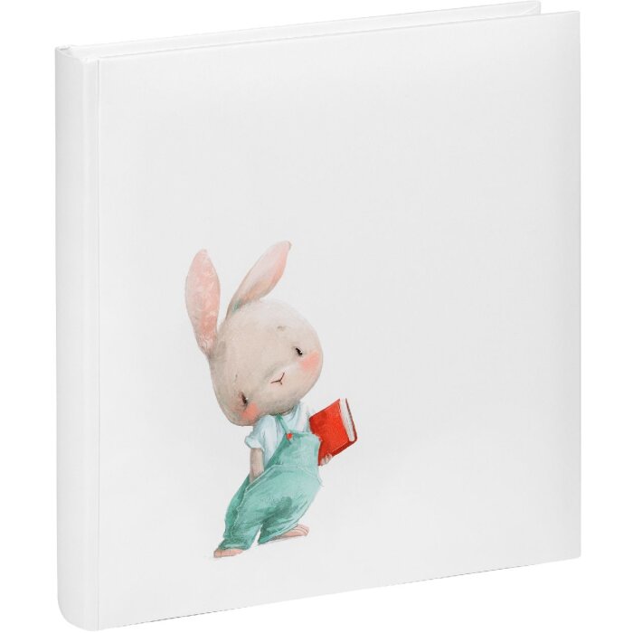 Walther childrens album Rabbit Nosey 26x25 cm 40 white pages with glassine protection pages