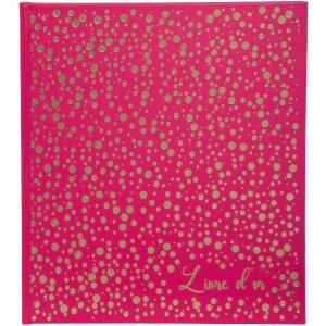 Exacompta 386E Guestbook 140 pages 21x19cm Raspberry...