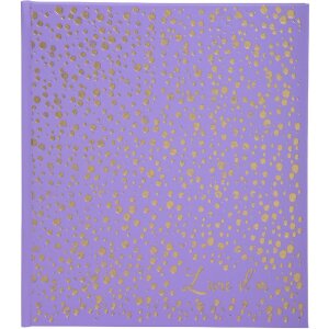 Exacompta Guestbook 140 pages Plum Violet 21x19cm Golden...