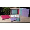 Exacompta Guestbook 140 pages Plum Violet 21x19cm Golden dots