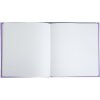 Exacompta Guestbook 140 pages Plum Violet 21x19cm Golden dots