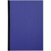 Exacompta 2790C Leather embossed cover A4 270g dark blue 100 pieces