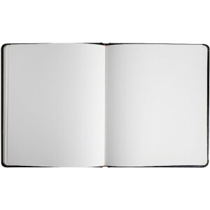 Exacompta 4711E Guestbook Alpillez black 70 sheets 26x22 cm portrait format leather