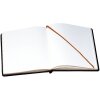 Exacompta 4711E Guestbook Alpillez black 70 sheets 26x22 cm portrait format leather