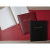 Exacompta 4711E Guestbook Alpillez black 70 sheets 26x22 cm portrait format leather