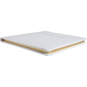 Exacompta Alpillez guest book 26x22 cm 70 sheets portrait format leather white