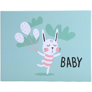 Exacompta photo book baby 30 pages white 28,5x22 cm green...