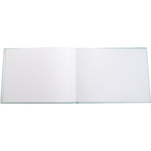 Exacompta photo book baby 30 pages white 28,5x22 cm green pastel landscape format