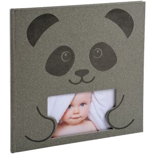 Exacompta photo album Zéphire 25x25 cm grey panda...