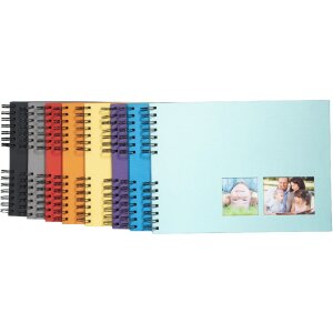 Exacompta spiral photo album MILANO Green 32x22 cm 50 black pages 250g/m²