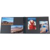 Exacompta spiral photo album MILANO Blue 32x22 cm 50 black pages 250g/m²