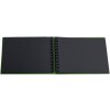 Exacompta photo album Musicart Green 50 black pages 23x16 cm