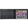 Exacompta spiral album 50 black pages for class photos 32x22 cm motif