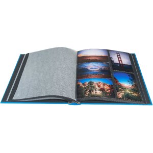 Exacompta photo album MILANO 29x32 cm 60 pages blue