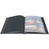 Exacompta photo album MILANO 29x32 cm, 60 black pages - black