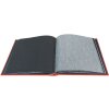 Exacompta photo album MILANO 29x32 cm 60 black pages red