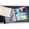 Exacompta 16096E Photo album 60 black pages Néo Déco Blue