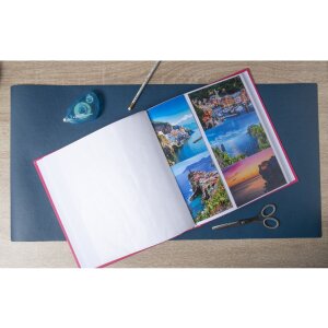 Exacompta 16152E Photo album 60 pages white 25x25cm Plum Violet Raspberry coloured