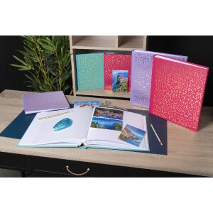 Exacompta photo album Plum Violet 60 pages 29x32cm for 300 photos 10x15 cm