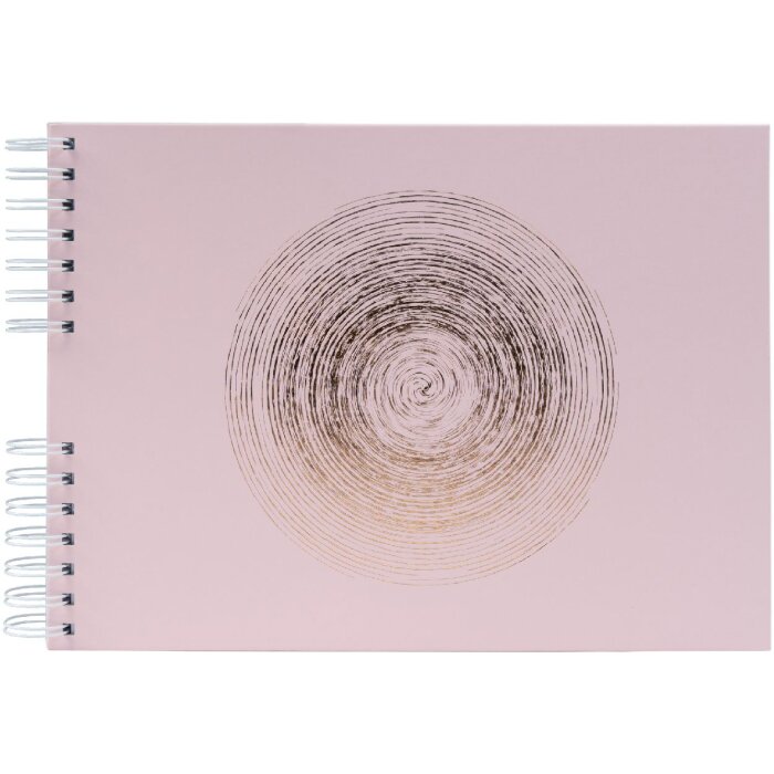 Exacompta 16166E Spiral album 50 pages White 32x22 cm Ellipse Pink