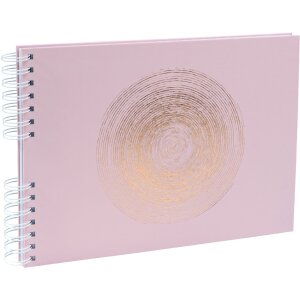 Exacompta 16166E Spiral album 50 pages White 32x22 cm Ellipse Pink