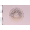 Exacompta 16166E Spiral album 50 pages White 32x22 cm Ellipse Pink