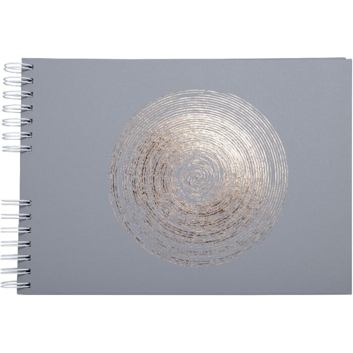 Exacompta 16168E Spiral album 50 pages white 32x22 cm Ellipse grey