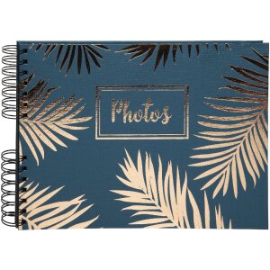 Exacompta 16207E Spiral photo album Palma Blue 50 pages...