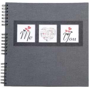 Exacompta 16215E Spiral photo album ME & YOU 32x32 cm...