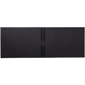 Exacompta Néo Déco photo album black spiral binding 50 black pages 30x30 cm