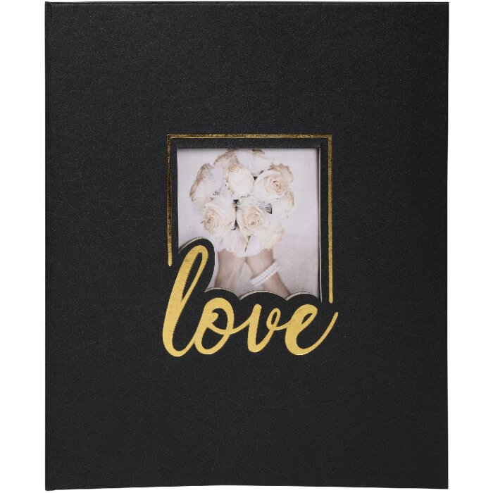 Exacompta 16506E Photo album 60 pages black 29x32cm - Love