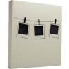 Exacompta 16524E Photo album 60 black pages Polaroid series Light green