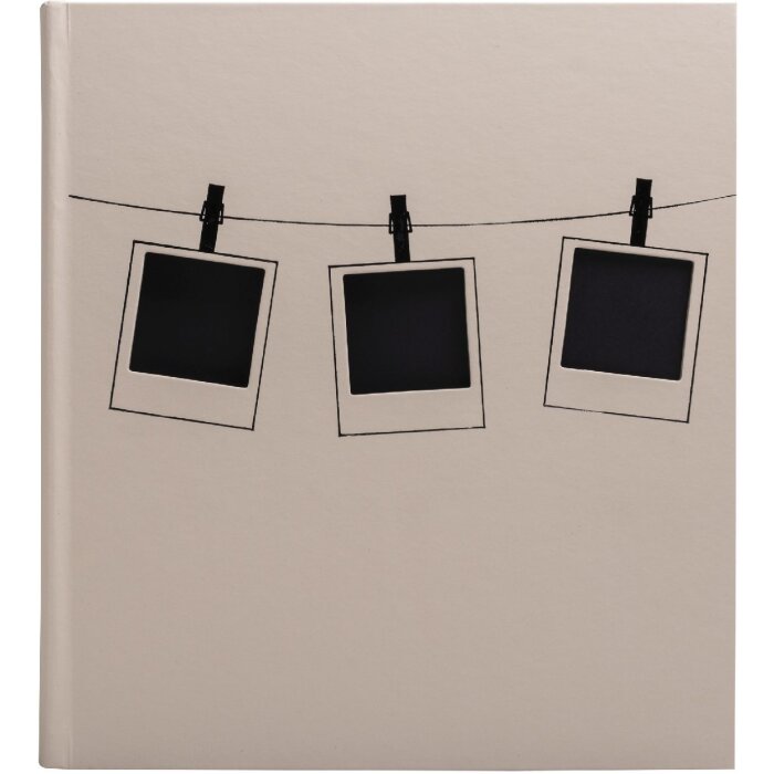 Exacompta 16525E Photo album Polaroid series Pink 29x32 cm 60 black pages